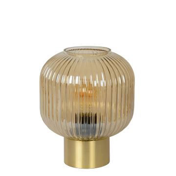 Lucide 45586/20/62 - Tafellamp MALOTO 1xE27/40W/230V beige/goud