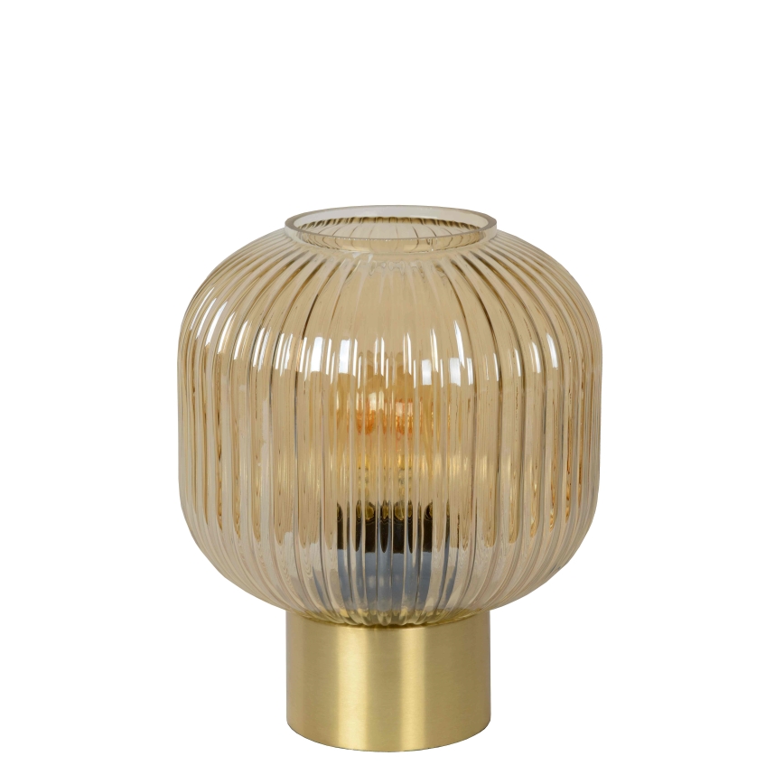 Lucide 45586/20/62 - Tafellamp MALOTO 1xE27/40W/230V beige/goud