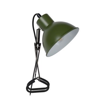 Lucide 45987/01/33 - Klemlamp MOYS 1xE27/40W/230V groen