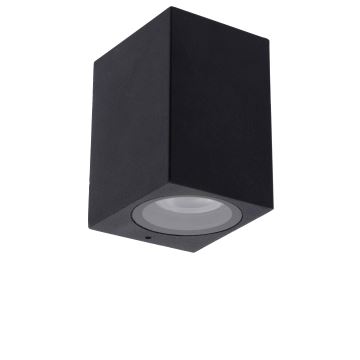 Lucide 69800/01/30 - Wandlamp voor buiten ZARO 1xGU10/35W/230V IP44 zwart