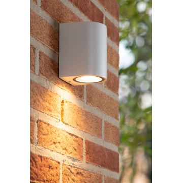 Lucide 69801/01/31 - Wandlamp voor buiten ZARO 1xGU10/35W/230V IP44 wit