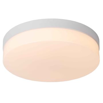 Lucide 79111/30/31 - LED Badkamer plafondlamp met sensor BISKIT LED/18W/230V diameter 28 cm IP44 wit