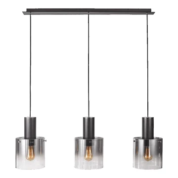 Luxera 64414 - Hanglamp aan koord MOXIE 3xE27/60W/230V