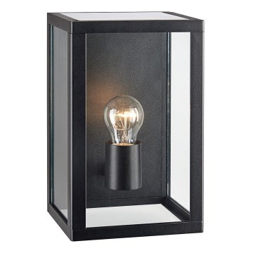 Markslöjd 107113 - Wandlamp voor buiten PELHAM 1xE27/60W/230V IP44 zwart