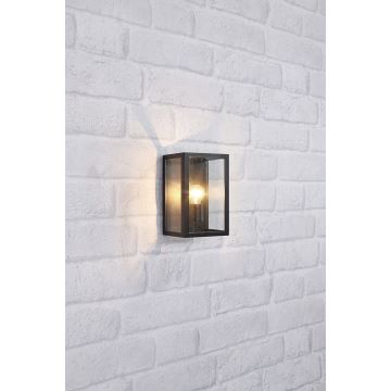 Markslöjd 107113 - Wandlamp voor buiten PELHAM 1xE27/60W/230V IP44 zwart