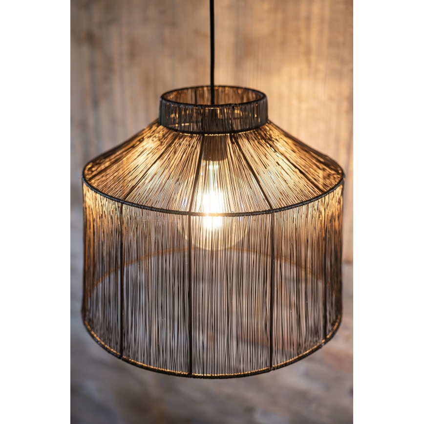 Markslöjd 108667 - Hanglamp aan een koord CAPANNA 1xE27/40W/230V messing