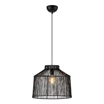 Markslöjd 108668 - Hanglamp aan een koord CAPANNA 1xE27/40W/230V zwart