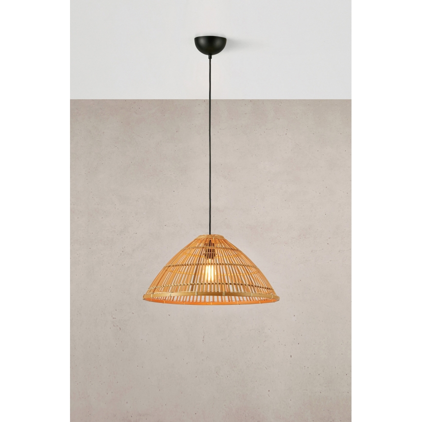 Markslöjd 108673 - Hanglamp aan een koord CAPELLO 1xE27/40W/230V beige/bamboe