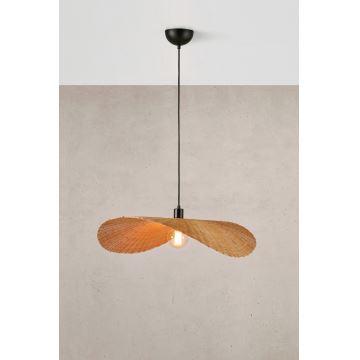 Markslöjd 108677 - Hanglamp aan een koord RAYO 1xE27/40W/230V beige/bamboe