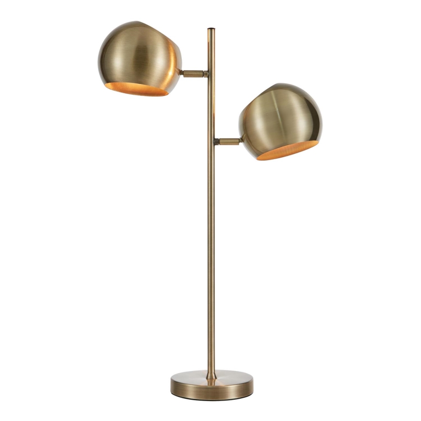 Markslöjd 108692 - Tafellamp EDGAR 2xE14/40W/230V goud