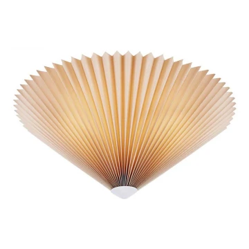 Markslöjd 108705 - Plafondlamp PLISADO 3xE14/40W/230V diameter 50 cm beige