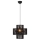 Markslöjd 108766 - Hanglamp aan een koord SOGA 1xE27/40W/230V zwart