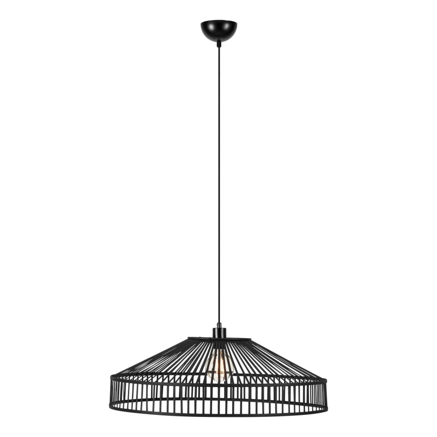 Markslöjd 108782 - Hanglamp aan een koord TAPA 1xE27/40W/230V zwart/bamboe