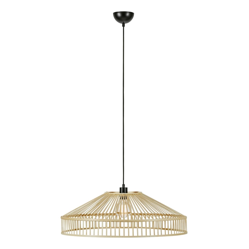 Markslöjd 108783 - Hanglamp aan een koord TAPA 1xE27/40W/230V beige/bamboe