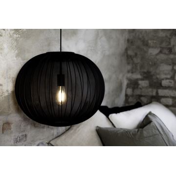 Markslöjd 108791 - Hanglamp aan een koord FORENCE 1xE27/40W/230V diameter 50 cm zwart