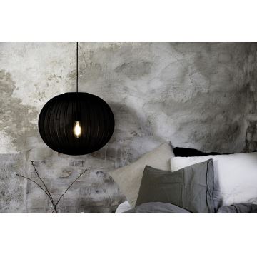 Markslöjd 108791 - Hanglamp aan een koord FORENCE 1xE27/40W/230V diameter 50 cm zwart