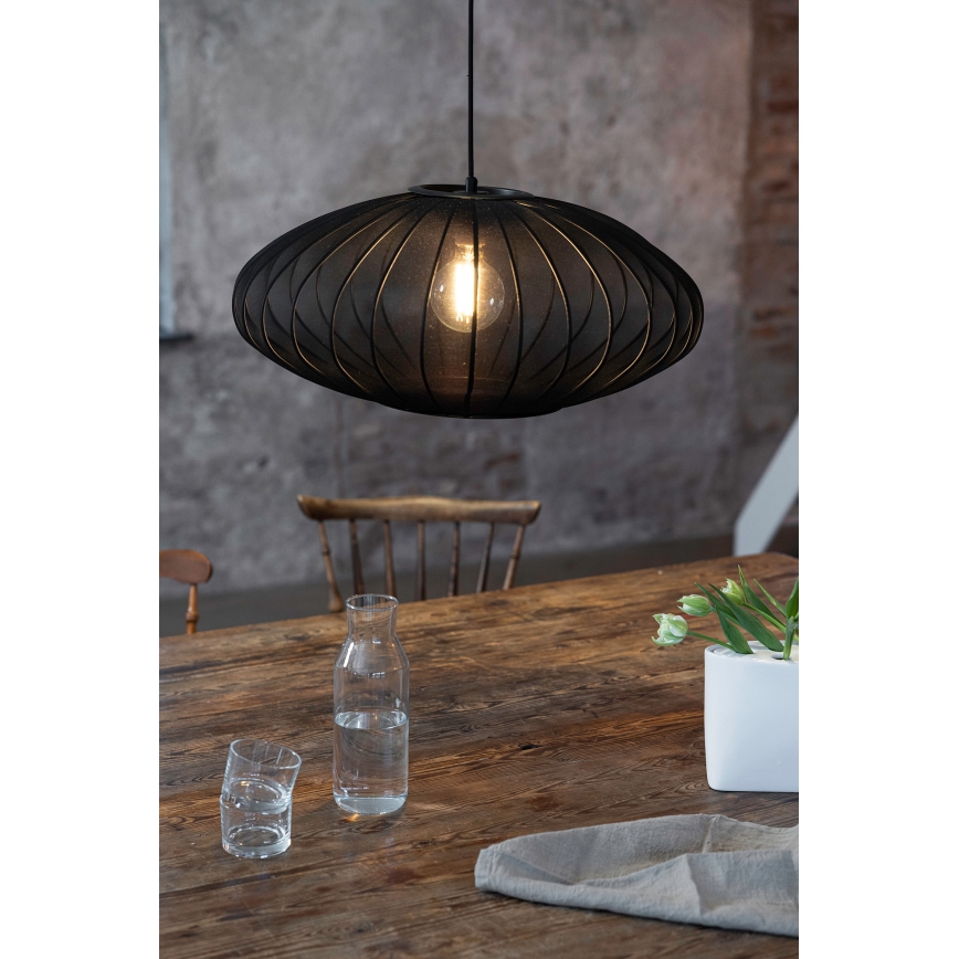 Markslöjd 108793 - Hanglamp aan een koord FORENCE 1xE27/40W/230V diameter 60 cm zwart