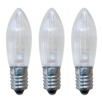 Markslöjd 8263 - SET 3x Kerst lamp TOPPLAMPA E10/3W/34V