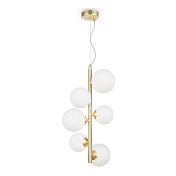 Maytoni MOD545PL-06BS - Hanglamp aan een koord DALLAS 6xG9/28W/230V goud