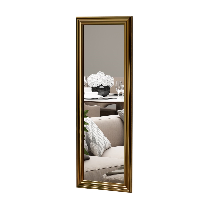 muur spiegel SMOOTH 105x40 cm goud