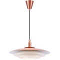 Nordlux - Hanglamp aan een koord BRETAGNE 1xG9/25W/230V Roségoud