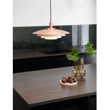 Nordlux - Hanglamp aan een koord BRETAGNE 1xG9/25W/230V Roségoud