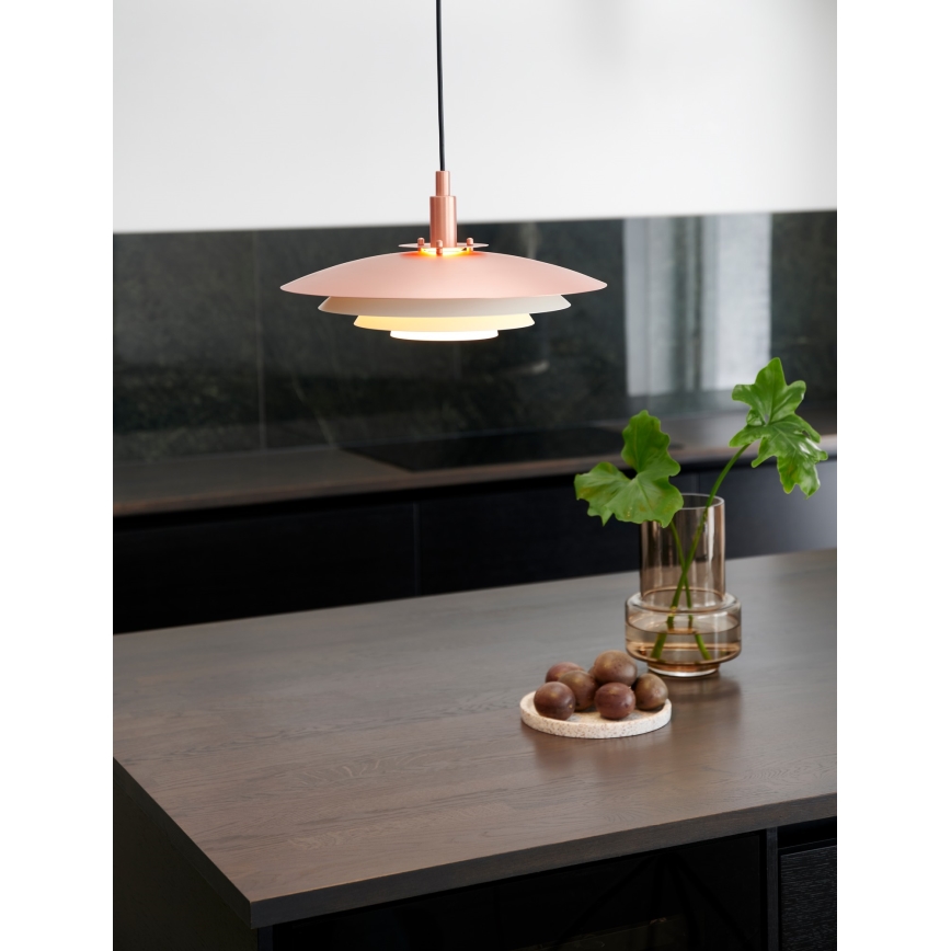 Nordlux - Hanglamp aan een koord BRETAGNE 1xG9/25W/230V Roségoud