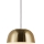 Nordlux - Hanglamp aan een koord CERA 1xE27/60W/230V goud