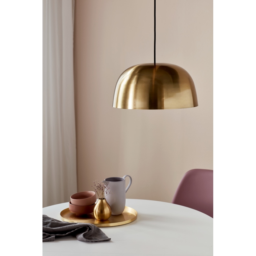 Nordlux - Hanglamp aan een koord CERA 1xE27/60W/230V goud