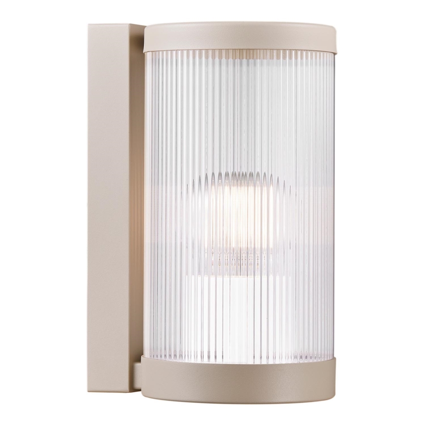 Nordlux - Wandlamp voor buiten COUPAR 1xE27/25W/230V IP54 beige