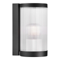 Nordlux - Wandlamp voor buiten COUPAR 1xE27/25W/230V IP54 zwart