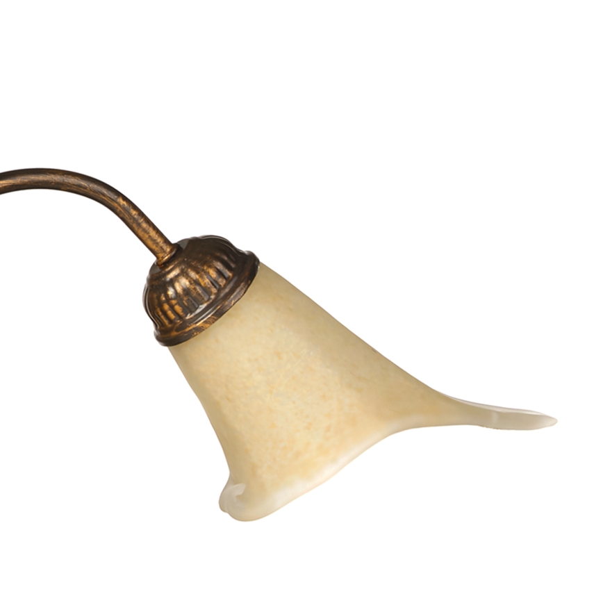 ONLI - Hanglamp aan een ketting ALGA 3xE14/6W/230V brons