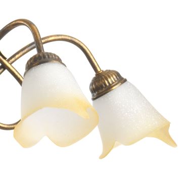 ONLI - Hanglamp aan een ketting DOPPIO GIRO 5xE14/6W/230V brons