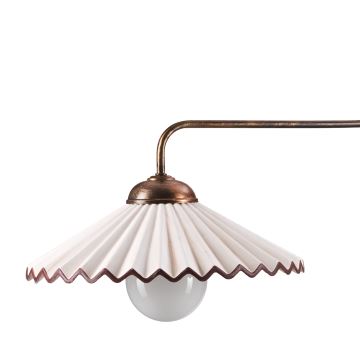 ONLI - Hanglamp aan een ketting ROSINA 2xE27/22W/230V brons