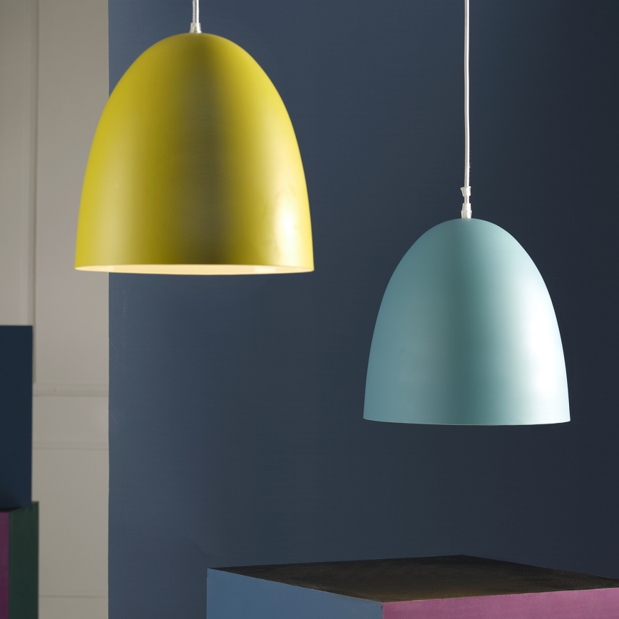 ONLI - Hanglamp aan een koord AMBETA 1xE14/6W/230V blauw