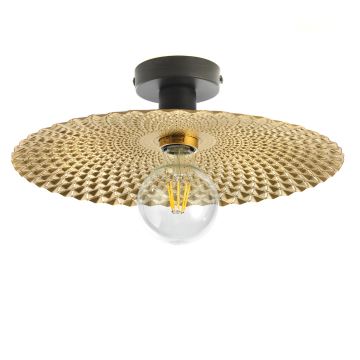 ONLI - Plafondlamp GOLDEN 1xE27/22W/230V diameter 38 cm goud/zwart