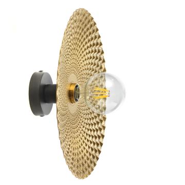 ONLI - Plafondlamp GOLDEN 1xE27/22W/230V diameter 38 cm goud/zwart