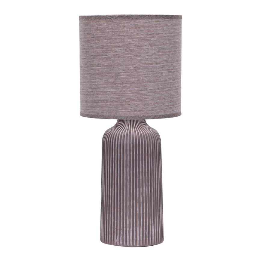 ONLI - Tafellamp SHELLY 1xE27/22W/230V bruin 45 cm