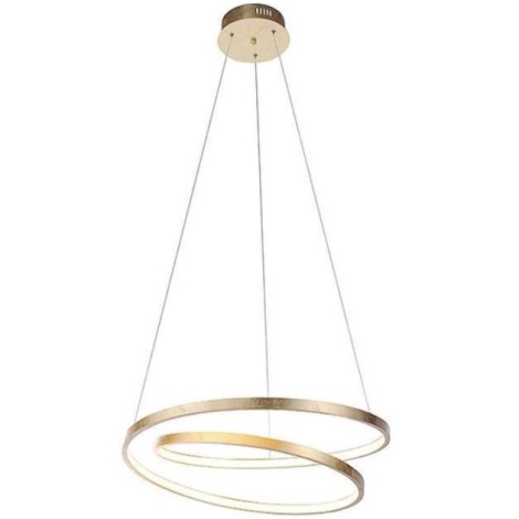 Paul Neuhaus 2472-12 - LED Hanglamp aan een koord ROMAN LED/30W/230V goud | Lampenmanie