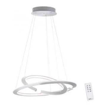 Paul Neuhaus 2491-55 - Dimbare LED Hanglamp aan een koord ALESSA 2xLED/26W/230V + afstandsbediening