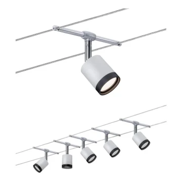 Paulmann 3981 - SET 5xLED/4W Spot voor een stringsysteem TUBE 230V