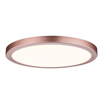 Paulmann 70872 - LED/22W Dimbaar lichtpaneel ATRIA 230V 2700K diameter 30 cm Roségoud