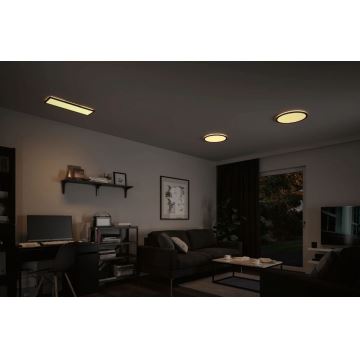 Paulmann 71003 - LED/22W Dimbaar lichtpaneel ATRIA 230V 3000K zwart