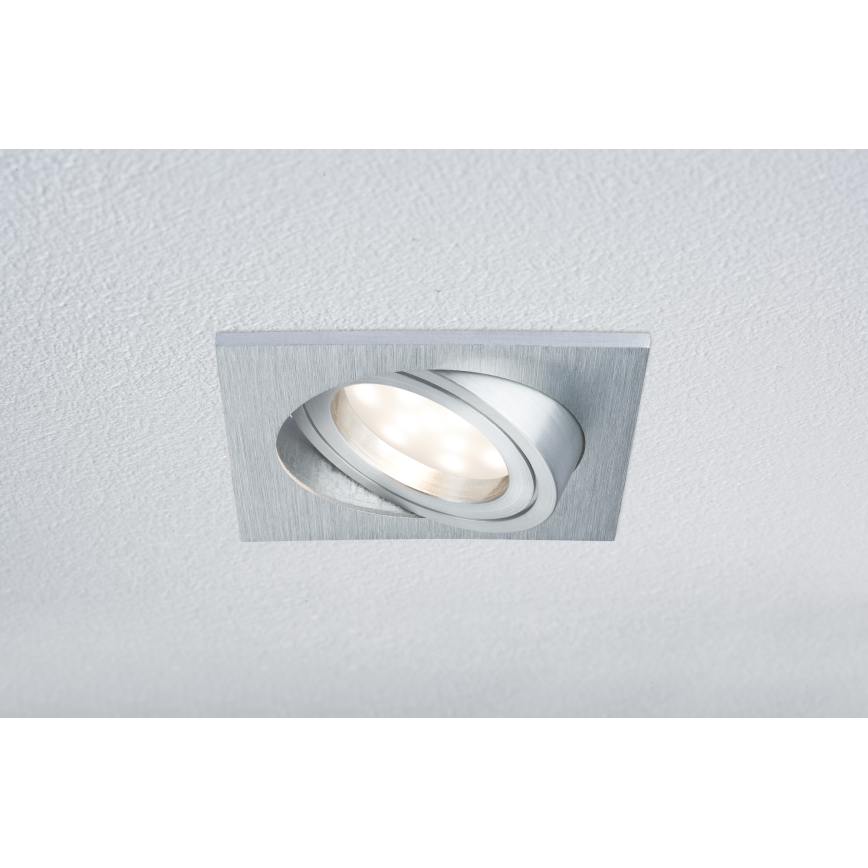 Paulmann 92839 - SET 3x LED/7W IP23 Dimbare en hangende badkamer verlichting COIN 230V