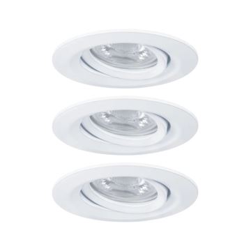 Paulmann 92971 - SET 3x LED/4,2W IP23 Dimbare en hangende badkamer verlichting NOVA 230V