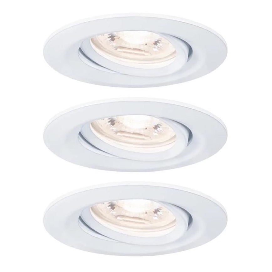 Paulmann 92971 - SET 3x LED/4,2W IP23 Dimbare en hangende badkamer verlichting NOVA 230V