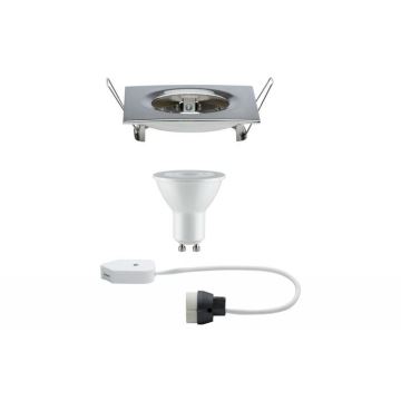 Paulmann 93611 - LED-GU10/7W IP44 Dimbare Badkamer Inbouw Lamp NOVA 230V