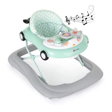 PETITE&MARS - Baby loopstoeltje met melodie CABRIO mint