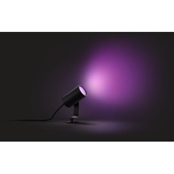 Philips - LED RGB Buiten spotlamp dimbaar Hue LILY LED-RGB/8W/230V IP65