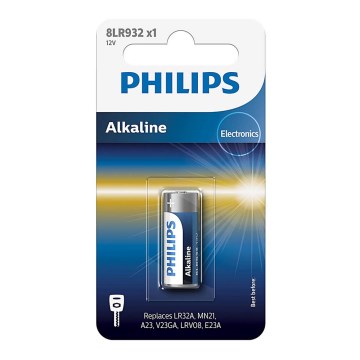 Philips 8LR932/01B - Alkaline batterij 8LR932 MINICELLS 12V 50mAh